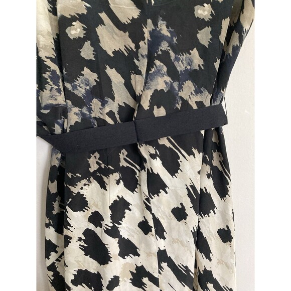 Robert Rodriquez Silk Animal Print Asymmetrical Dress 8 Women’s - Picture 12 of 14